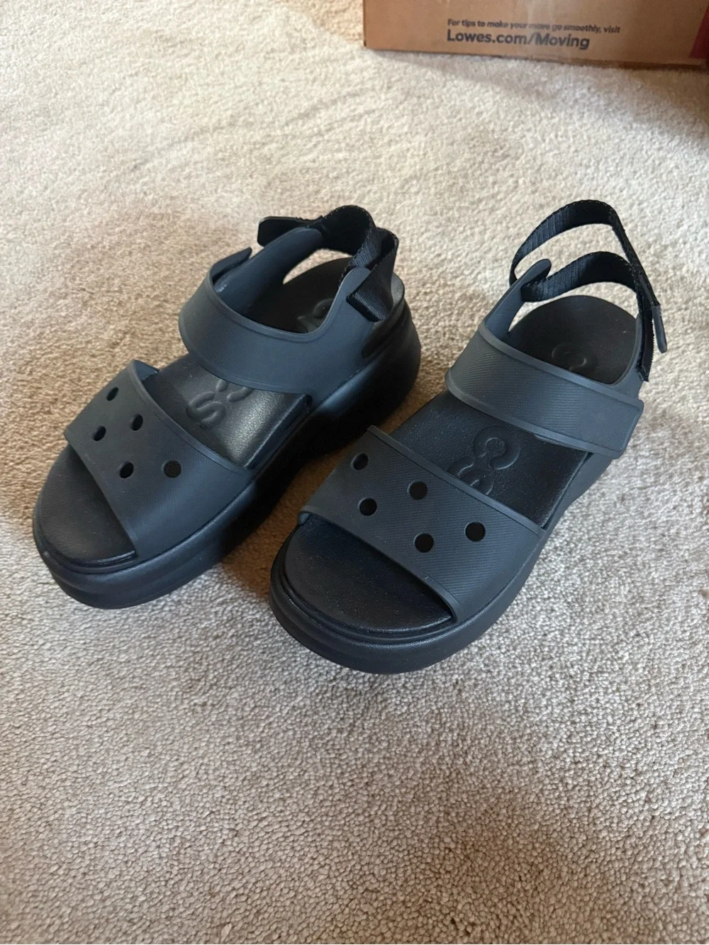 Women’s Crocs platform sandals
